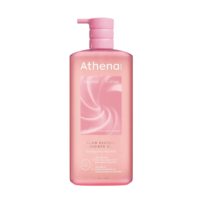Glow Restore Shower Oil S1 Almond Crème